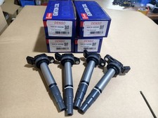 Genuine 4X OEM Denso 90919-02258 Ignition Coils 673-1310 For Corolla 1.8L New picture