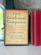 The Gentleman's Companion Charles H. Baker Jr HC Crown 1946 Illus Ex Libris picture