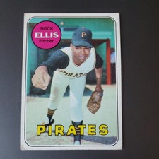 1969 Dock Ellis Pittsburgh Pirates, Topps 286   picture