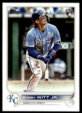 2022 Topps Update Bobby Witt Jr. #US100 Rookie Card Kansas City Royals picture