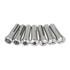 7 Piece Fractional R8 Collet Set 1/8