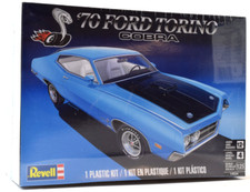 Revell 1970 Ford Torino Cobra 1/25 Scale Plastic Model Car Kit 14534 picture