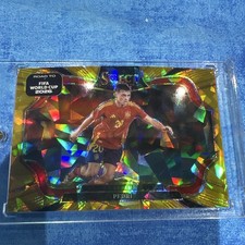 Panini 2024-25 Select FIFA Mezzanine Pedri Spain #188 Gold Prizm /10 picture