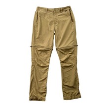 Simms Superlight Zip Off Convertible Pants Men 32 Khaki Tan Fishing Hiking Gorp picture