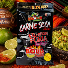 Premium Beef Jerky Mexican Style Carne Seca Fresh Spicy High Protein Snack 2.5oz picture