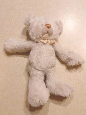 Demdaco Baby Plush Teddy Bear Soft Beige Neutral picture