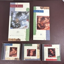 Joan Baez - Rare, Live & Classic CD Box Set 1993 3 Discs Vanguard picture