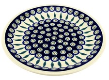 Polish Pottery Dinner Plate 10.75