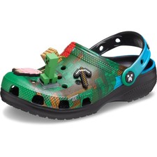 Crocs Classic Clogs Men’s Minecraft Theme – Casual Shoes Gamer Gift picture
