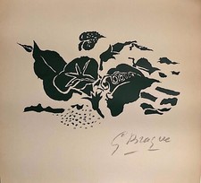 Georges Braque / René Char 1971 Poster Screen Print Abstract Art Abstraction Art picture