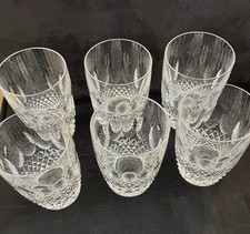Waterford Crystal - Colleen - 6 Old Fashioned Whiskey Tumblers - 4 1/4 inches picture