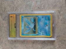 Articuno 1999 Pokemon Fossil 1st Edition Holo #2/62 - MBA 8 Graded Slab picture