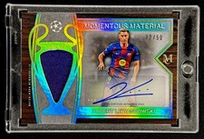 Robert Lewandowski 2025-26 Topps Museum Collection Momentous Material Auto /50 picture