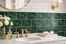 6x8 California Green Tile Shower 6x8 Polished Brazil Made-3 Boxes picture