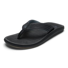 OLUKAI Ulele Men's Beach Sandals - Water Resistant Flip Flops, Arch Support picture
