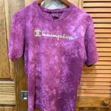 Champion purple tie dye tee picture
