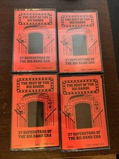4 Best of the Big Bands Cassette Tapes, Vols. 1 - 4  Various Artists. picture