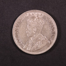 1934 Canada Quarter .800 Silver #26 picture