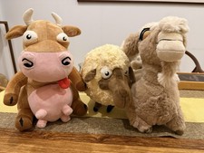 Supercell Hay Day Goat Cow Sheep Rare Set picture