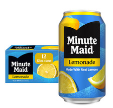 Minute Maid Lemonade Cans, 12 fl oz, 12 Pack picture