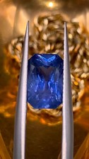 GFCO Certified 2.55Ct Natural Rare Cornflower Blue Sapphire From Sri Lanka picture