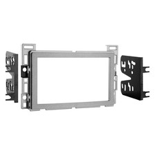 Metra 95-3302S Double DIN Silver Stereo Dash Kit picture