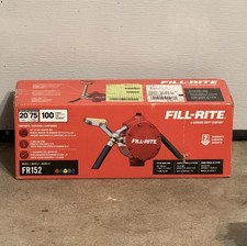 *NEW* Fill-Rite FR152 Fuel Transfer Piston Hand Pump With Hose And Nozzle Spout picture