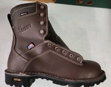 Danner Quarry USA 8in AT Mens Brown Leather Goretex Vibram Work Boots 17307 picture