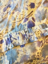 ASTR The Label Blue Floral Ruffle Tiered Maxi Dress L NWT picture