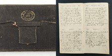 1907 antique DIARY lafayette in ARTIE M KENDALL mrs. artie mae brown picture