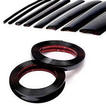 16Ft Glossy Black Automotive Car Exterior and Interior Width:1inch(25mm) picture