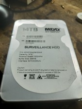 MDD 14TB Internal Surveillance HDD SATA III Hard Drive for CCTV DVR Cameras picture