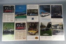 10  Vintage  Original Oldsmobile Car Ad 1970s 1960s 1980's Advertising Magazine picture