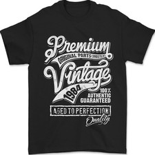 Aged to Perfection Vintage 42nd Birthday 1984 Mens T-Shirt picture