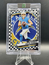 Card Madness Custom Art Card Justin Herbert Chargers 1/1 picture
