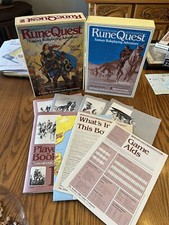 RARE RUNEQUEST DELUXE 3rd Edition NEAR MINT RPG picture