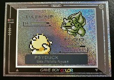 PSYDUCK VS BULBASAUR BATTLE - POKEMON CHIBI EVOLUTIONS 2026 RETRO HOLO picture