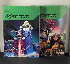 Excalibur by Tini Howard Hardcover OHC Lot, Krakoa Vol. 1 & 2 OOP New, Sealed picture