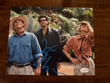 JEFFREY GOLDBLUM 8x10 HAND SIGNED AUTOGRAPHED JURASSIC PARK RARE ACOA COA JEFF picture