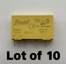 Lot of 10 Grayhill 70M-IAC5 AC Input Modules 90-140VAC 50mA Rev G NOS New picture