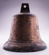 Vintage Rare 11 3/4” Deirdre Brass Bell picture