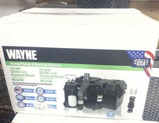 Wayne WSS30Vn - 1/2 HP Combination Primary and Backup Sump Pump System picture