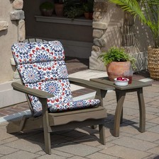 Arden Outdoor Adirondack or Rocking Chair Cushion, 20 x 17, Rain-Proof, Fade ... picture