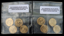 2012 P&D Presidential Dollar 8 Coin Set BU Uncirculated Mint State $1  picture