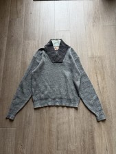 Vintage 1960s Pebble Beach of California Shawl Knit Cardigan Sweater picture