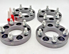 4PC 1” Wheel Adapters 5x4.5 to 5x4.75 1/2-20 Studs 73mm 25-194 picture