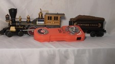 Lionel Lionchief 4-4-0 Western Union engine & tender w/universal remote picture