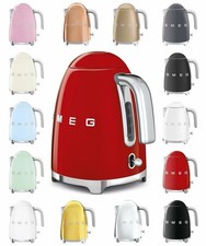 SMEG Kettle 1.7 l Stainless Steel 2400 Watt Choice of Color KLF03 Italian Design picture