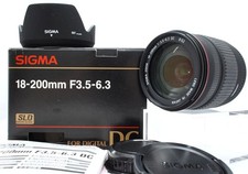 Rare [Almost Unused] SIGMA 18-200mm f3.5-6.3 DC Zoom Lens for PENTAX mount JAPAN picture
