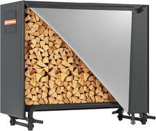 4ft Firewood/Log Storage Rack Outdoor/Indoor for Waterproof 420D Cover us picture